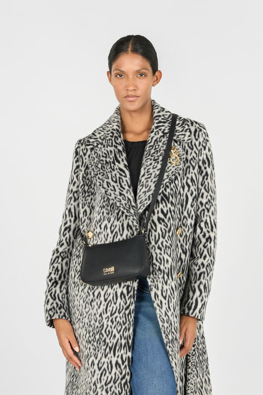CL Bolso Efecto Martillado Cavalli Class Negro SXB00F-AB076