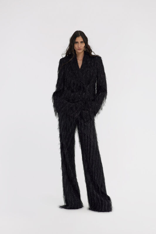 RC Lurex trousers Black SWT202-FC005
