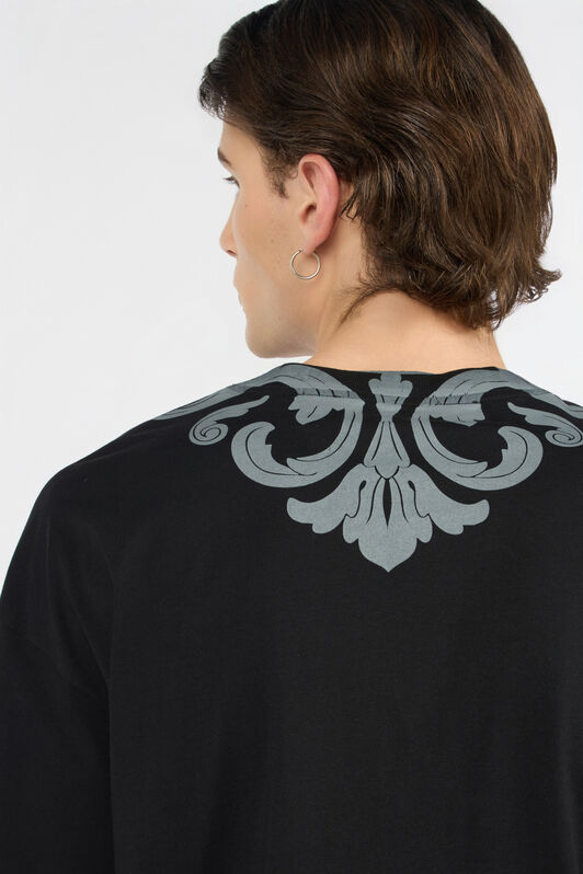 JC Black T-Shirt With Logo BLACK WFT060-WF090