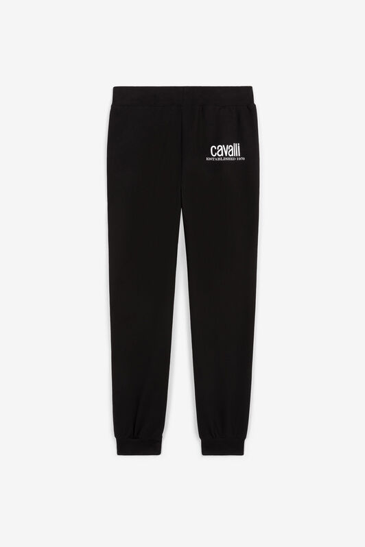 JU Logo-Print Sweatpants Black OJT252-ISA2J