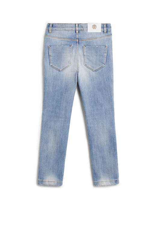 JU Ausgeblichene Jeans JU Ausgeblichene Jeans LIGHT BLUE IJJ205-DS029