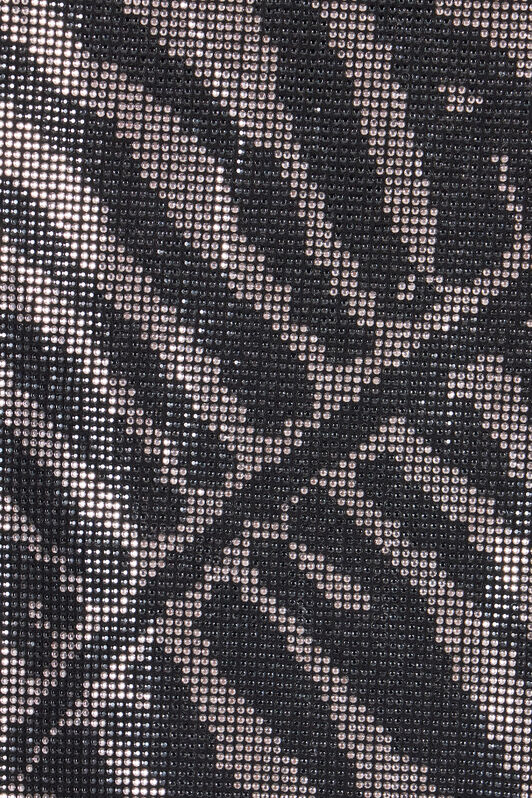 RC Minikleid Mit Print White Tigresse Schwarz/Silber UKR133-GG040