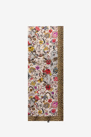 ${brand} Silk Stole with Florentine Flowers Print ${colorDescription} ${masterID}