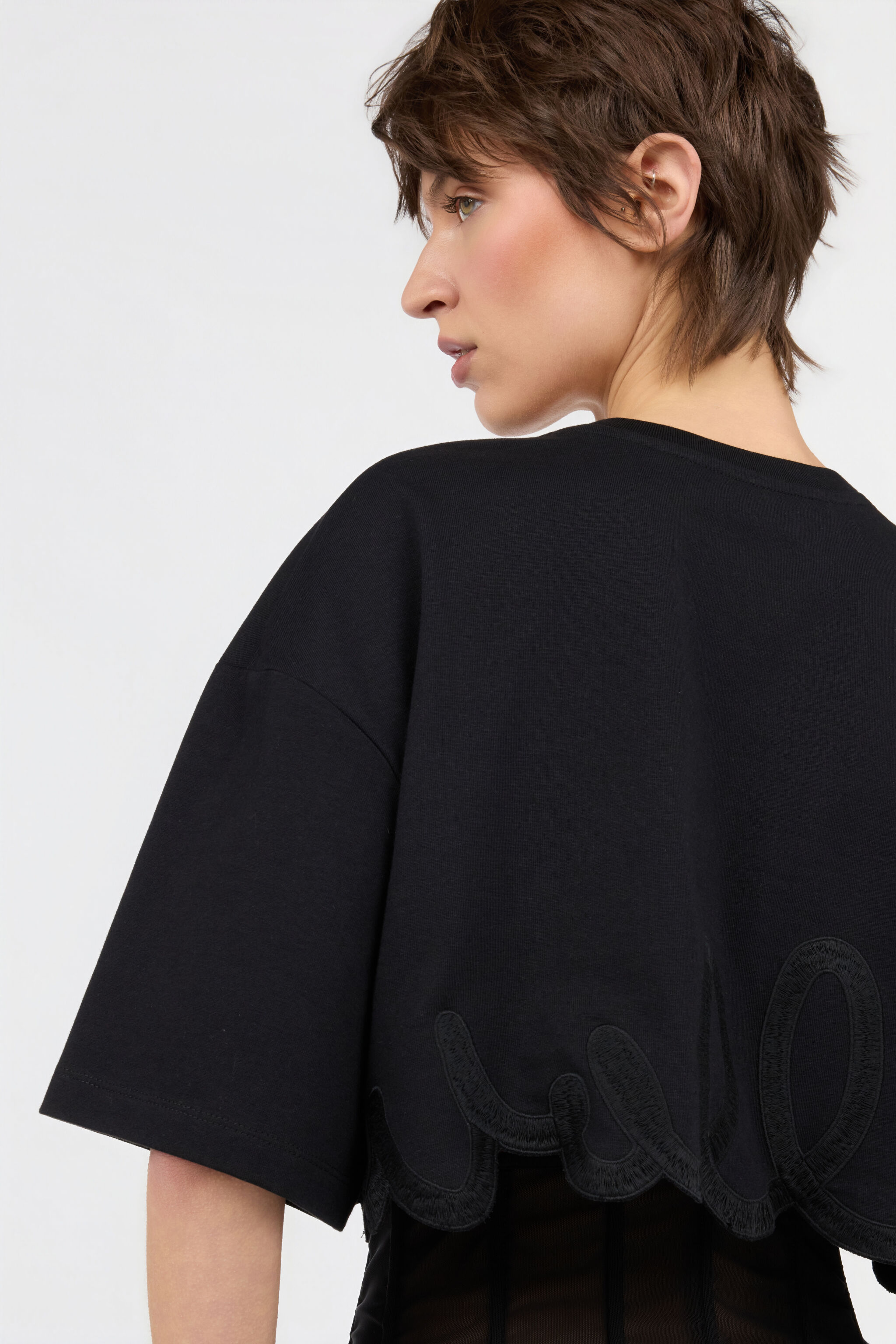 JC Camiseta Negra BLACK WFT205-WF587