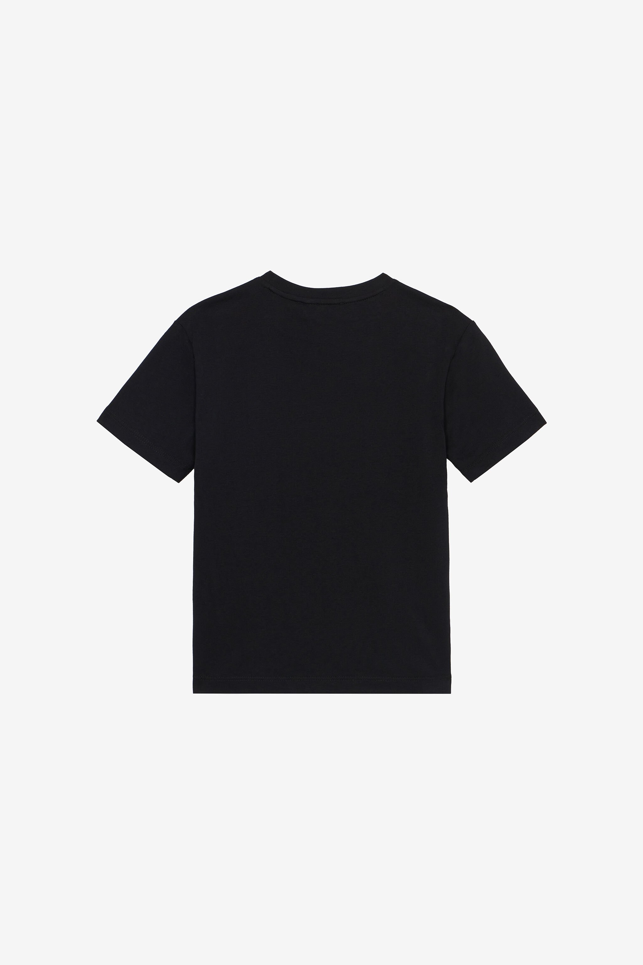 JU T-Shirt Con Stampa Zebre E Logo Nero UJT60B-JD001