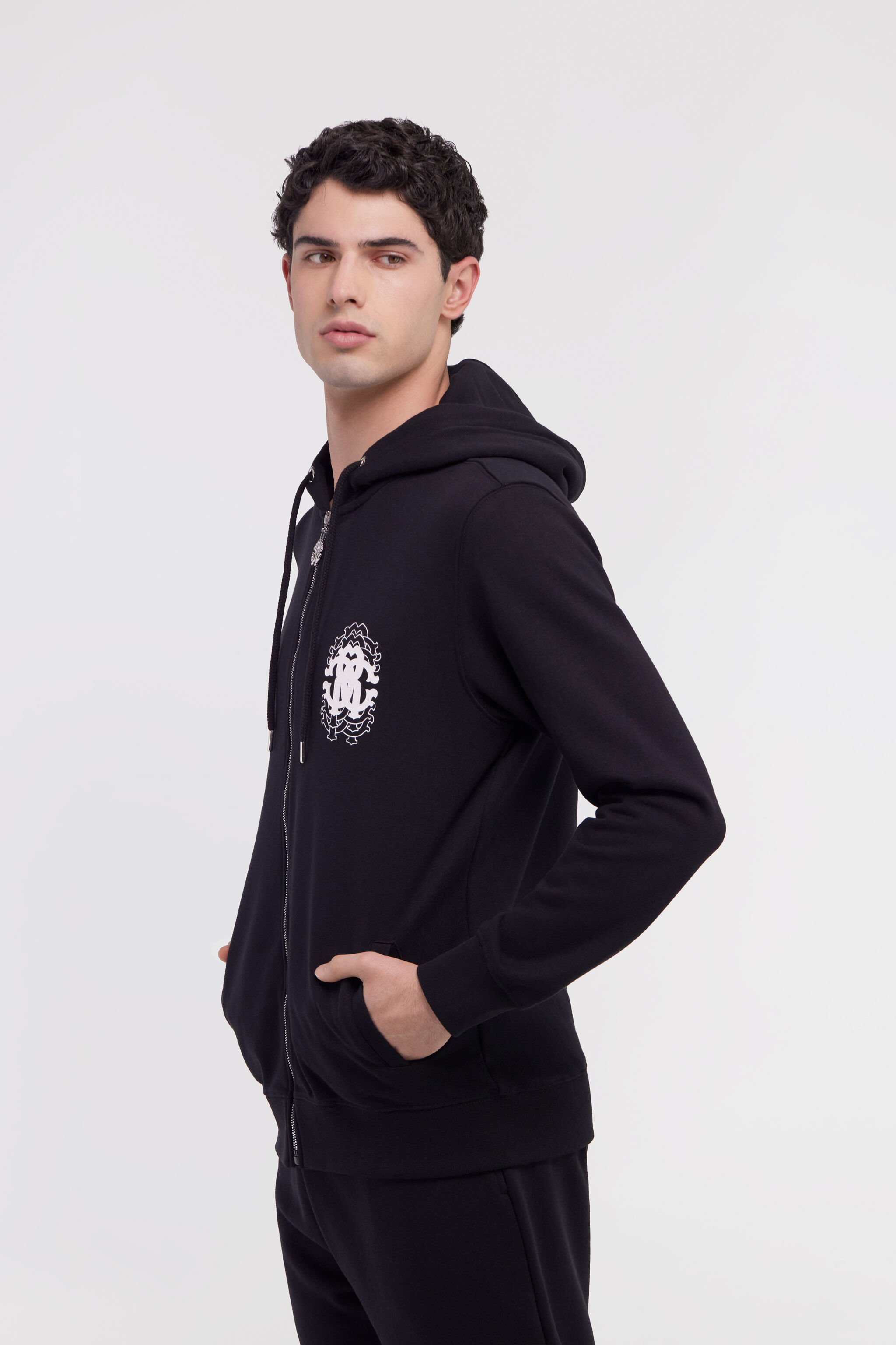 RC Zip sweatshirt Black NOT68A-CF052