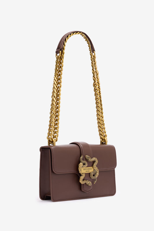 JC Borsa Con Serpenti E Manico A Catena JC Borsa Con Serpenti E Manico A Catena Marrone TFB029-TF394