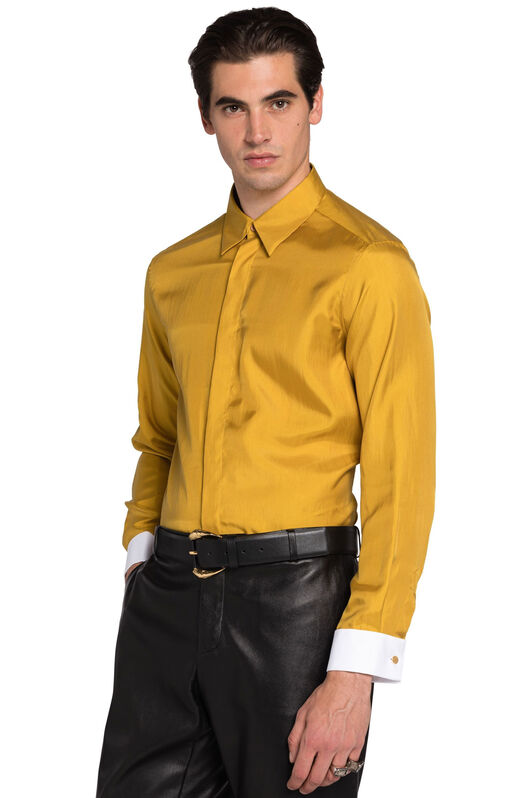 RC Colourblock Shirt CHARTREUSE JMT736-TB015