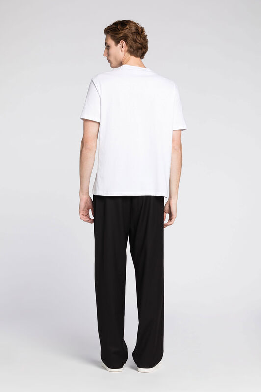 JC T-shirt en coton à logo Just Cavalli imprimé BLANC Q61251-Q0154