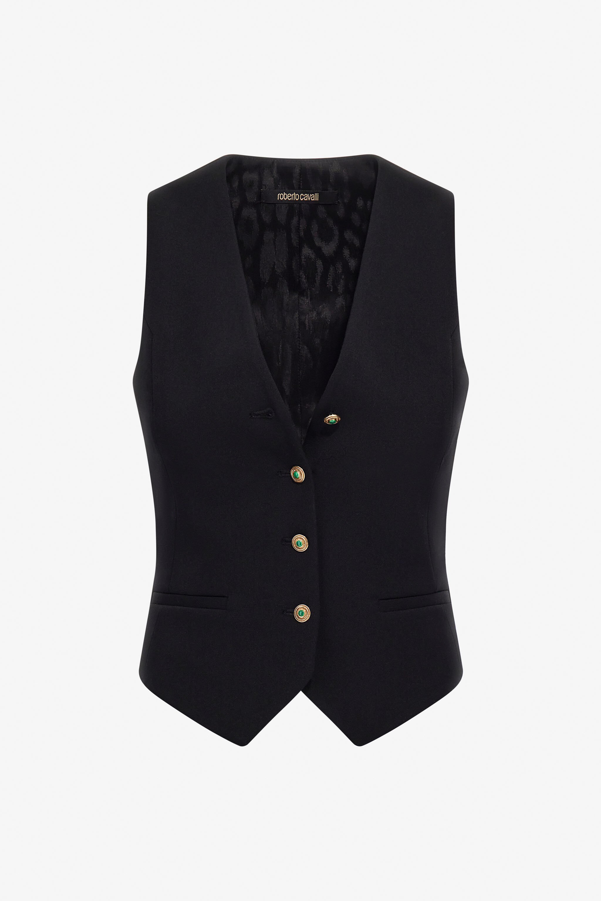 RC Quilted Vest Black TKT614-WP034