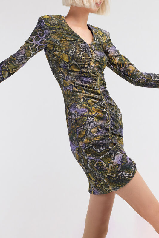 JC Mini dress stampa pitone WISTERIA RKT964-RK473