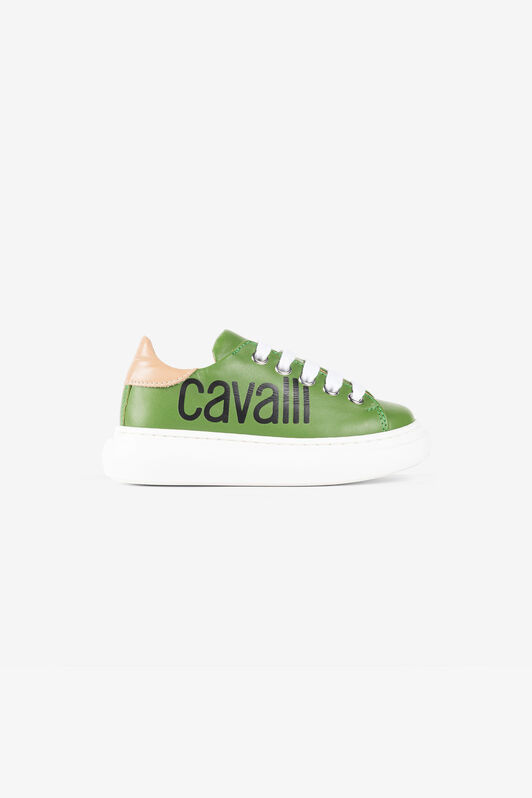 JU Sneakers con logo Verde Q61170-Q0073