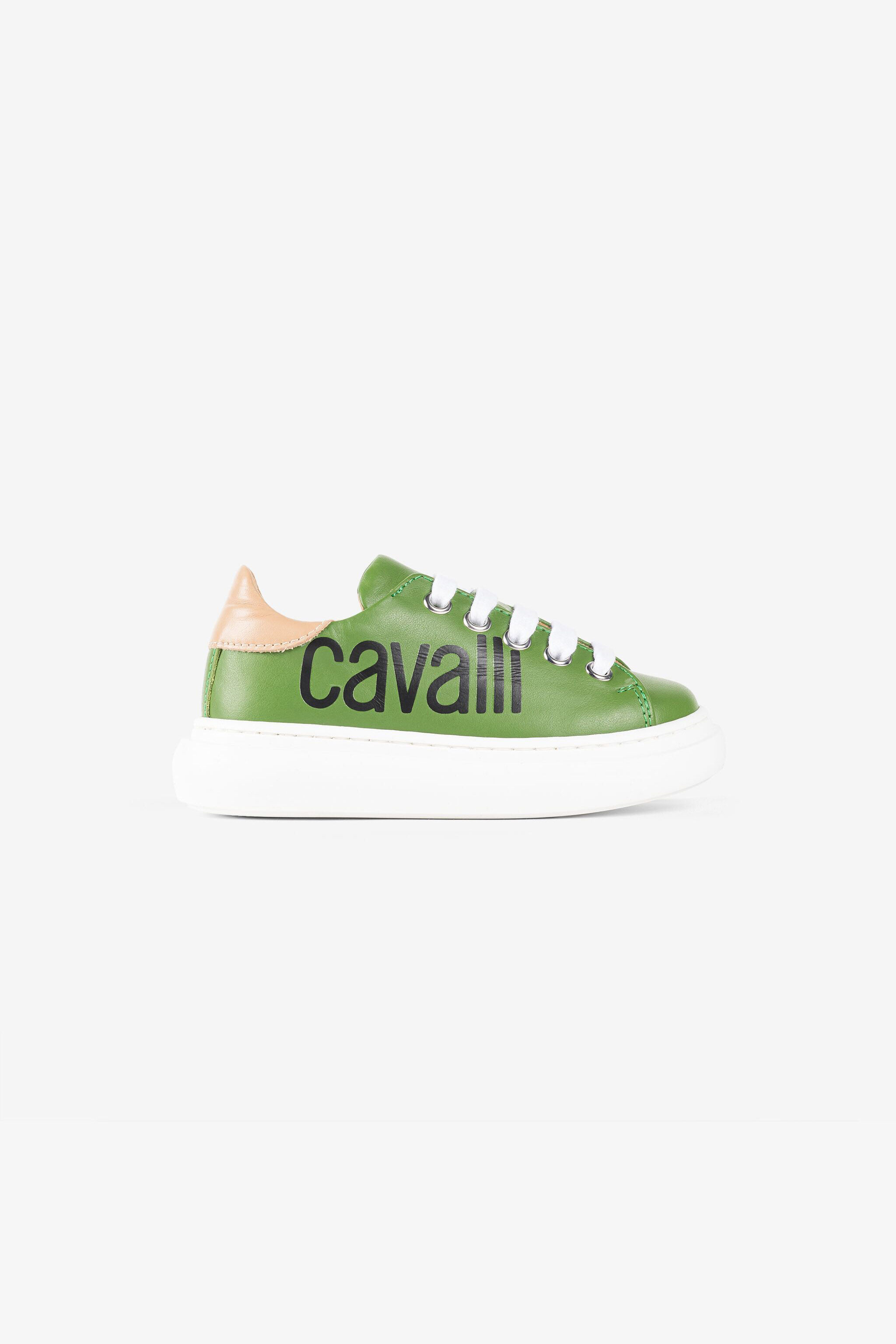 JU Sneakers con logo Verde Q61170-Q0073