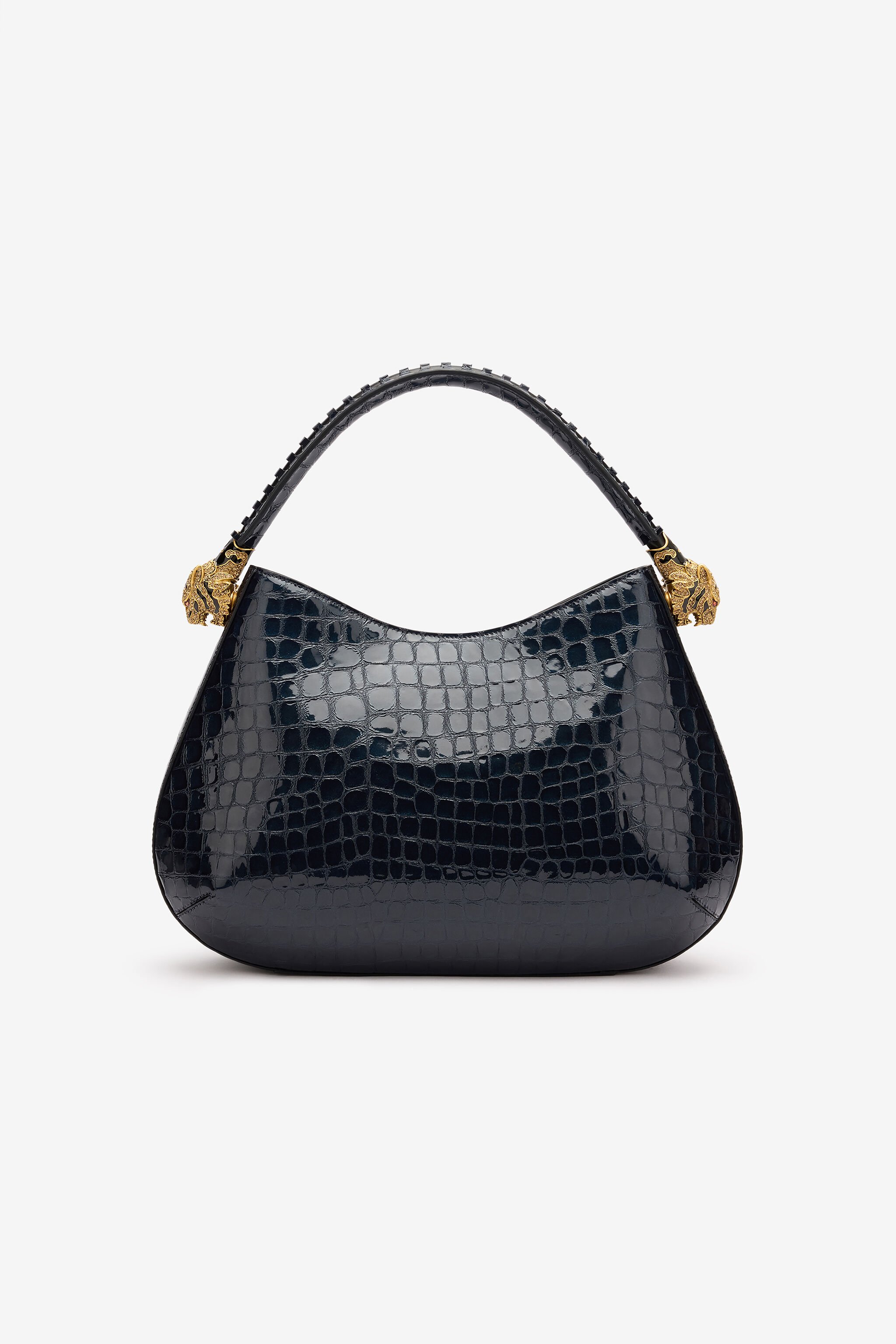 RC Roar Bag With Crocodile Print Dark blue TKB022-PZE01