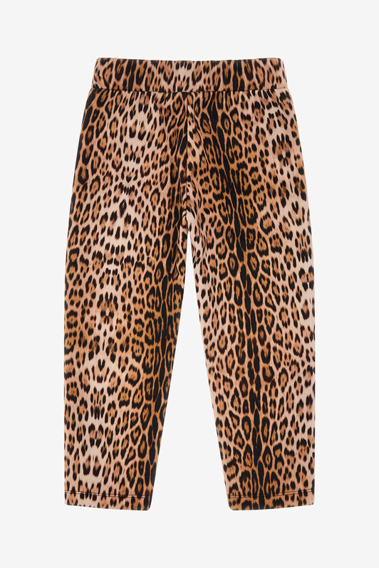 JU Jaguar Skin print pants JU Jaguar Skin print pants Marron clair SJT224-5OF65