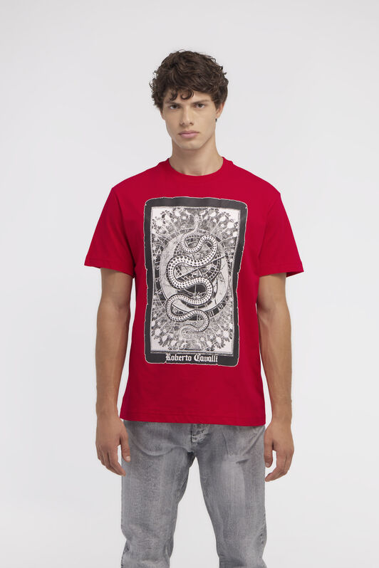 RC T-shirt with Snake print RC T-shirt with Snake print Red NOT60F-JD060