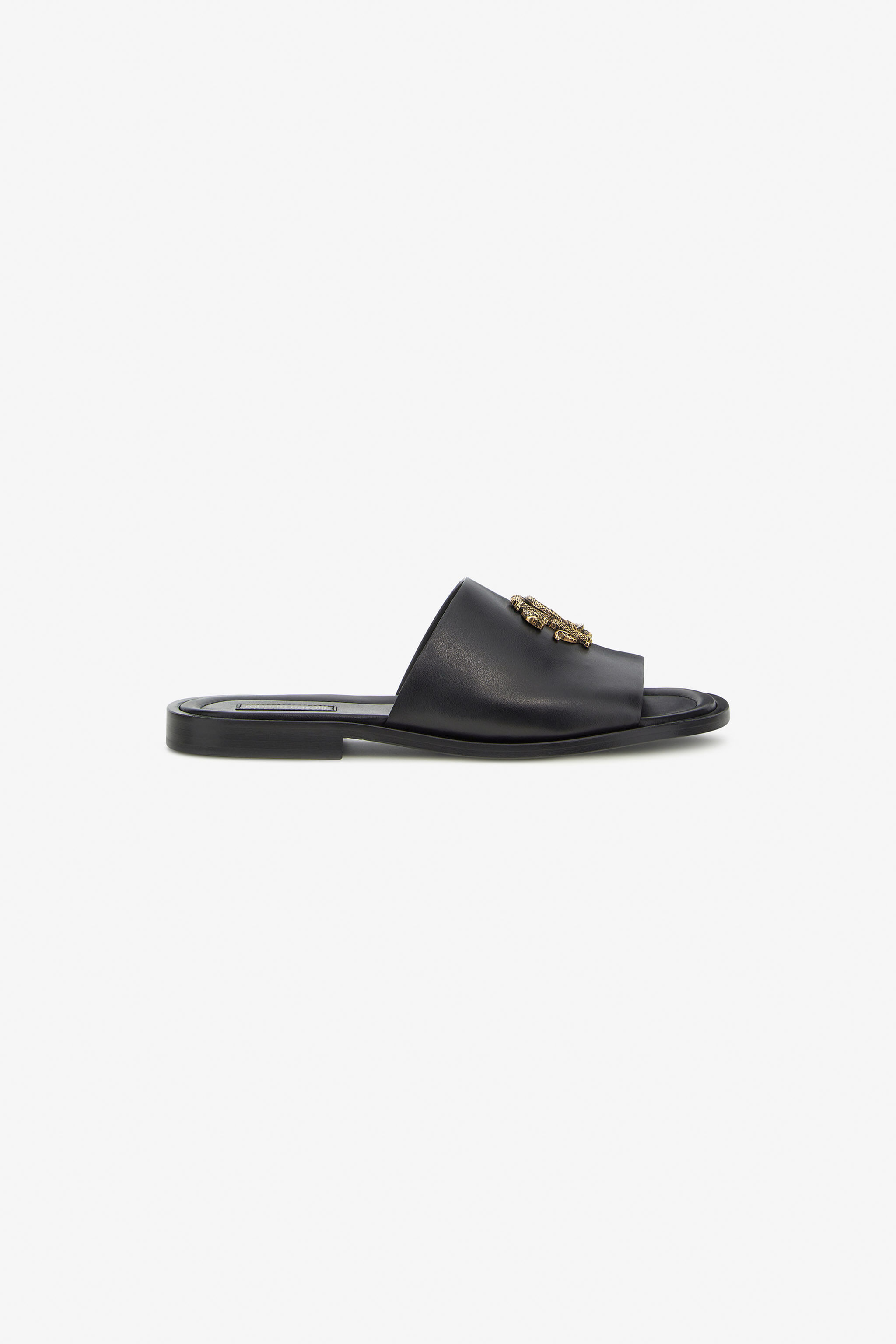 RC Sandals with Monogram RC Noir SRS053-PZA90