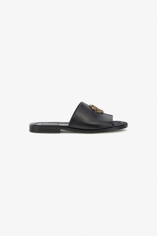 RC Sandals with Monogram RC RC Sandals with Monogram RC Noir SRS053-PZA90