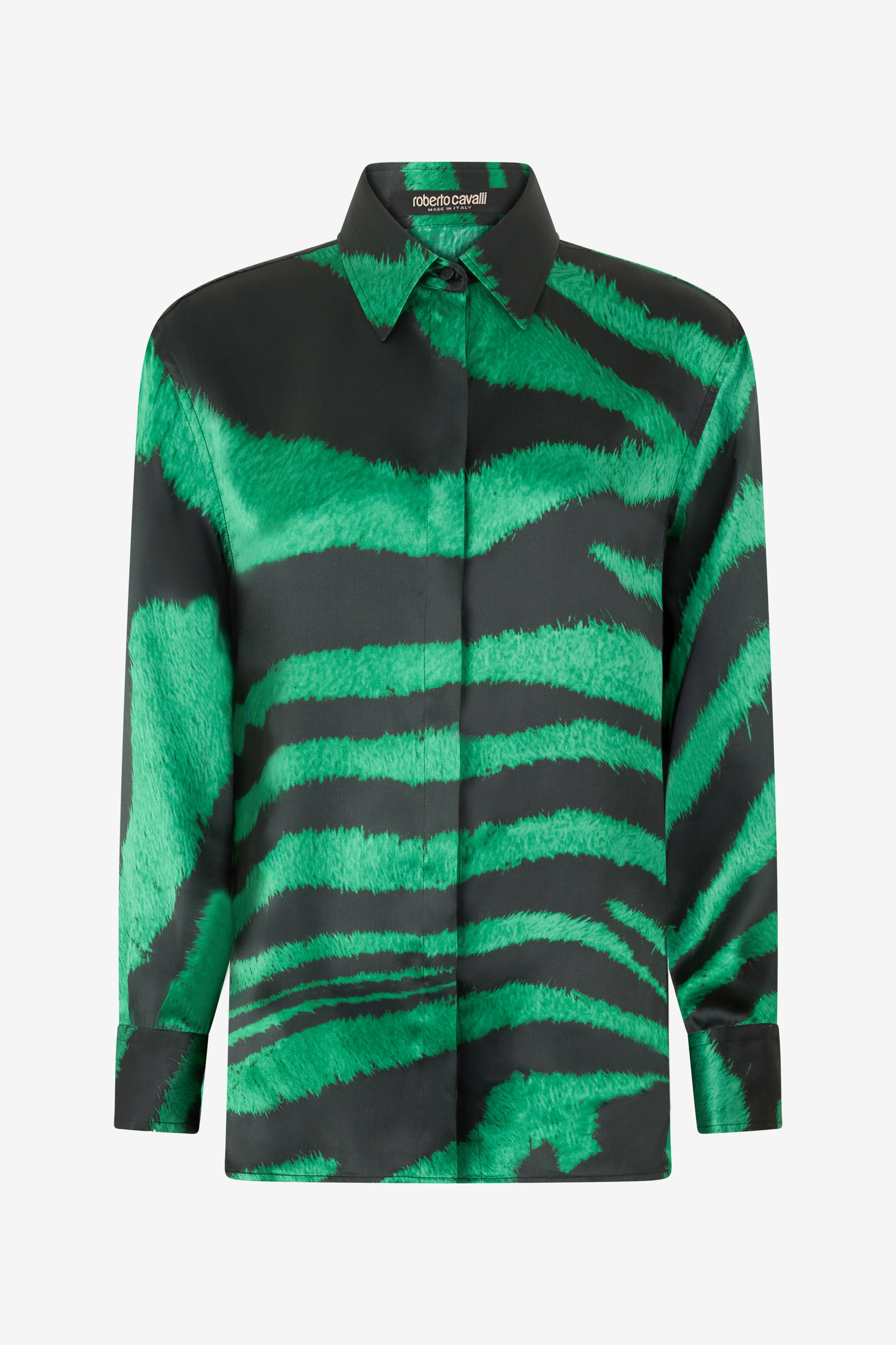RC Shirt with Zebra Tribute print Green UWT704-RYP26