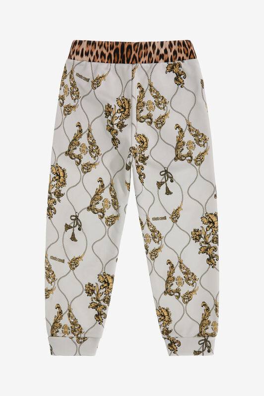 JU Printed pants Weiß SJT223-5OI69