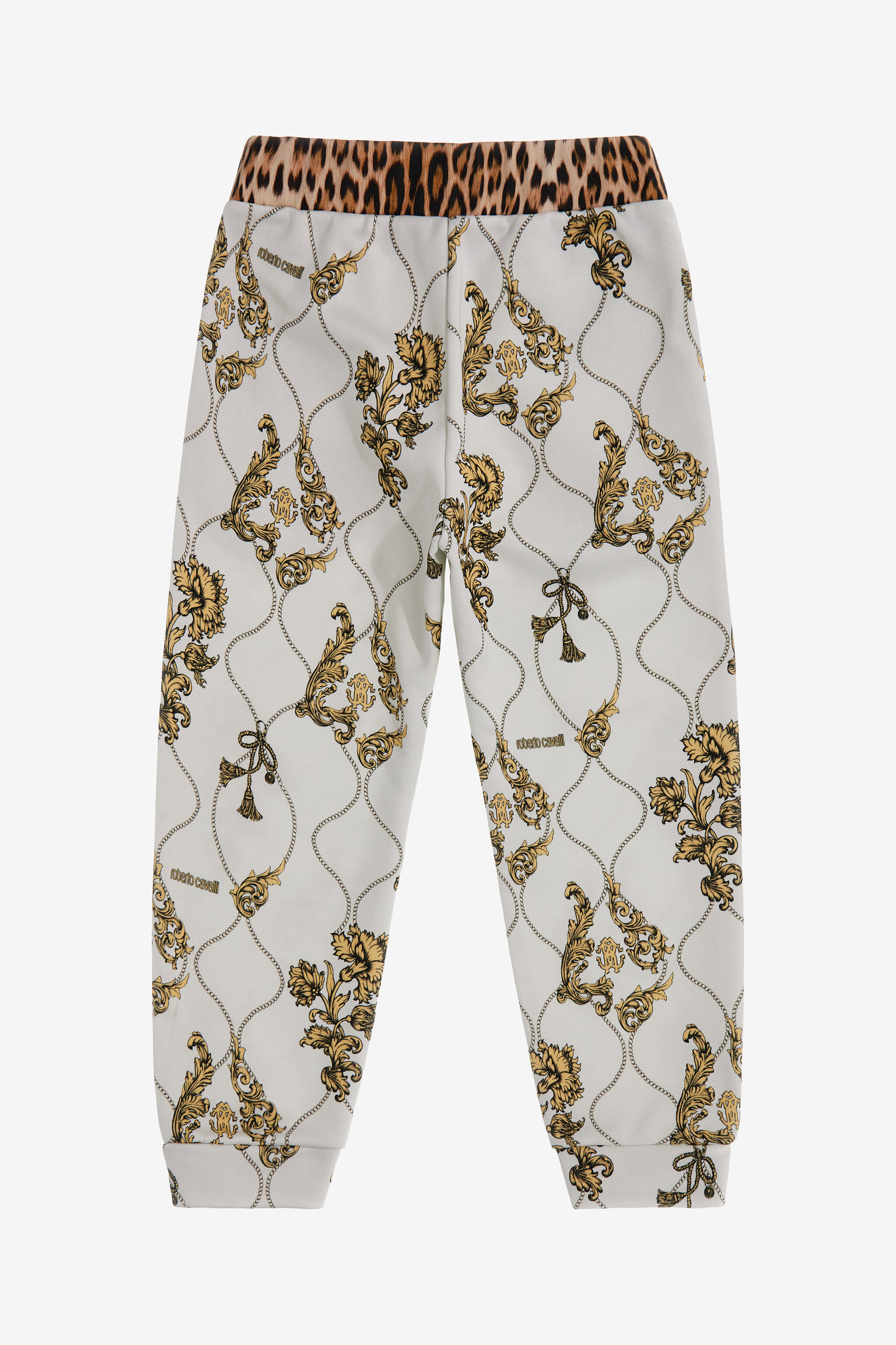 JU Printed pants Weiß SJT223-5OI69