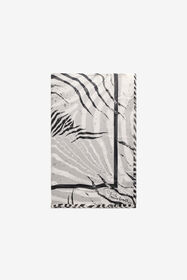 ${brand} Silk Scarf With White Tigress Print ${colorDescription} ${masterID}