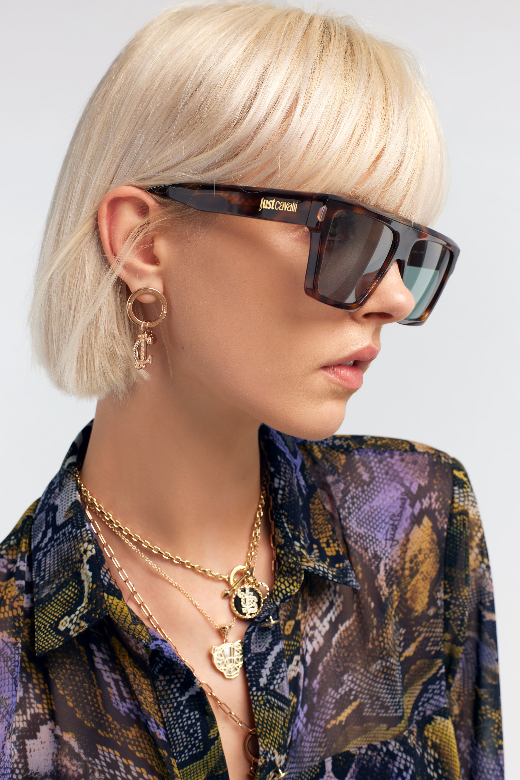 JC Occhiale da sole Just Cavalli Marrone scuro RALD02-ID005