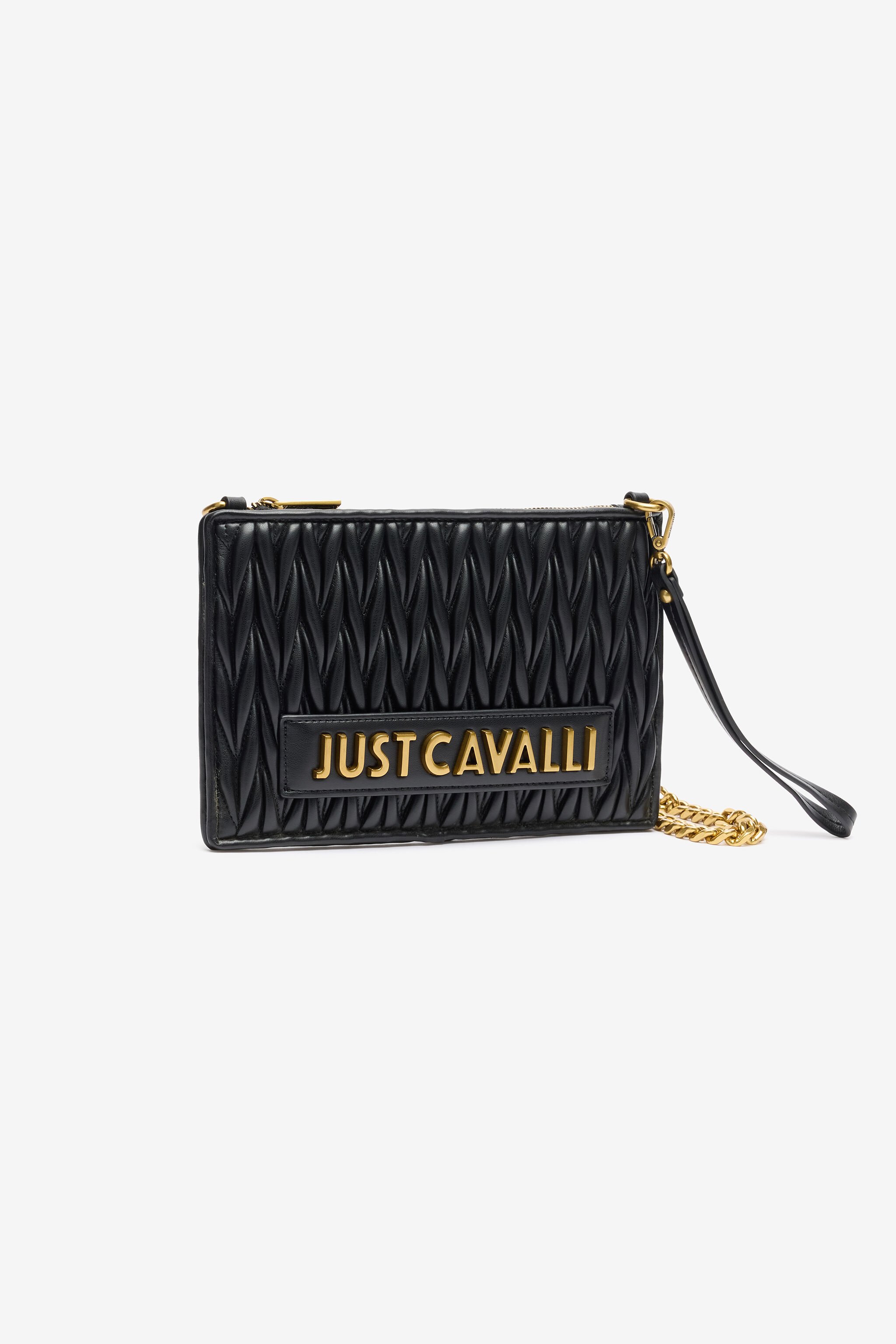 JC Clutch With Metal Lettering Black TFB063-TF428