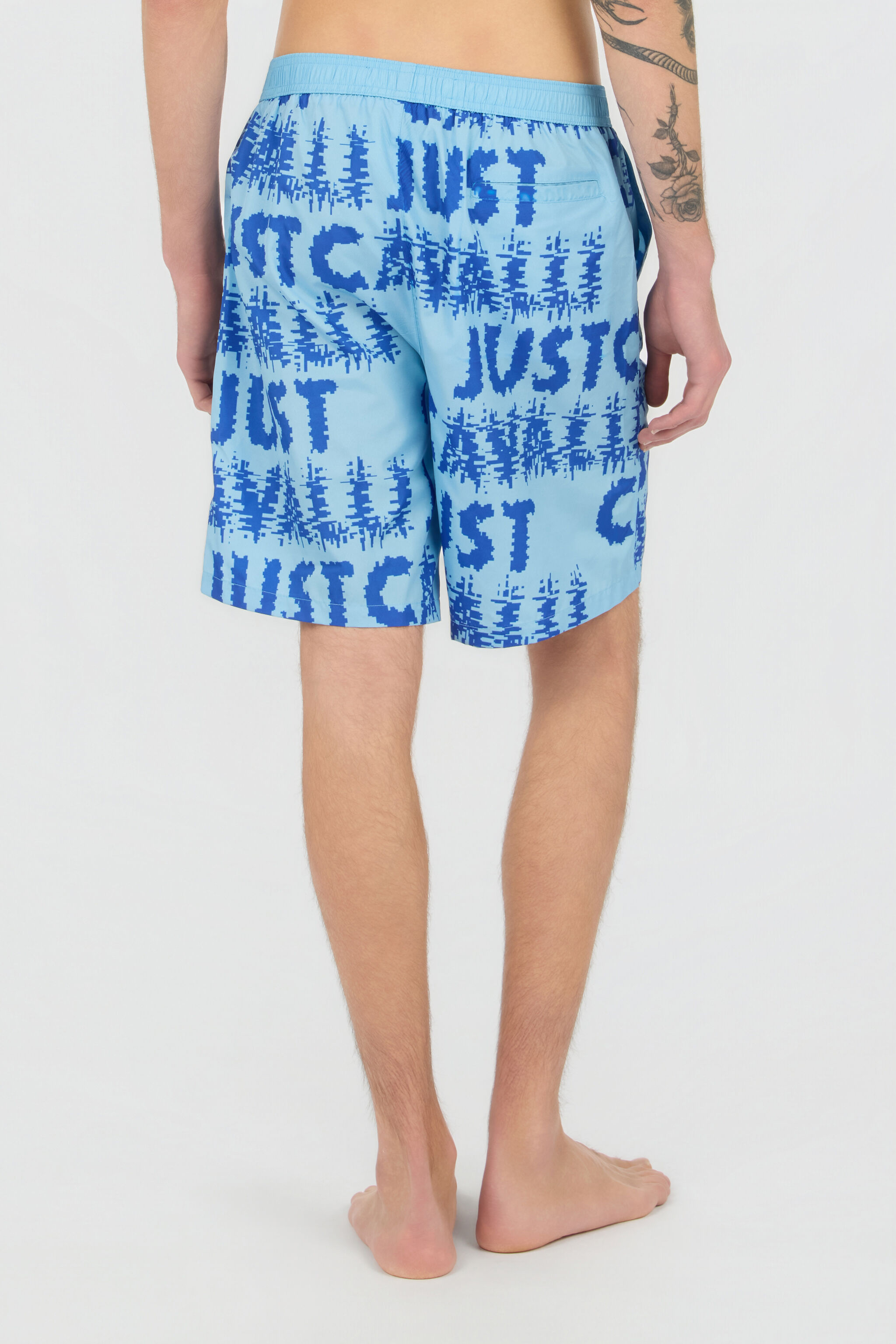 JC Logo JC Print Swimsuit JC Logo JC Print Swimsuit TURCHESE CHIRO WFT136-WF194
