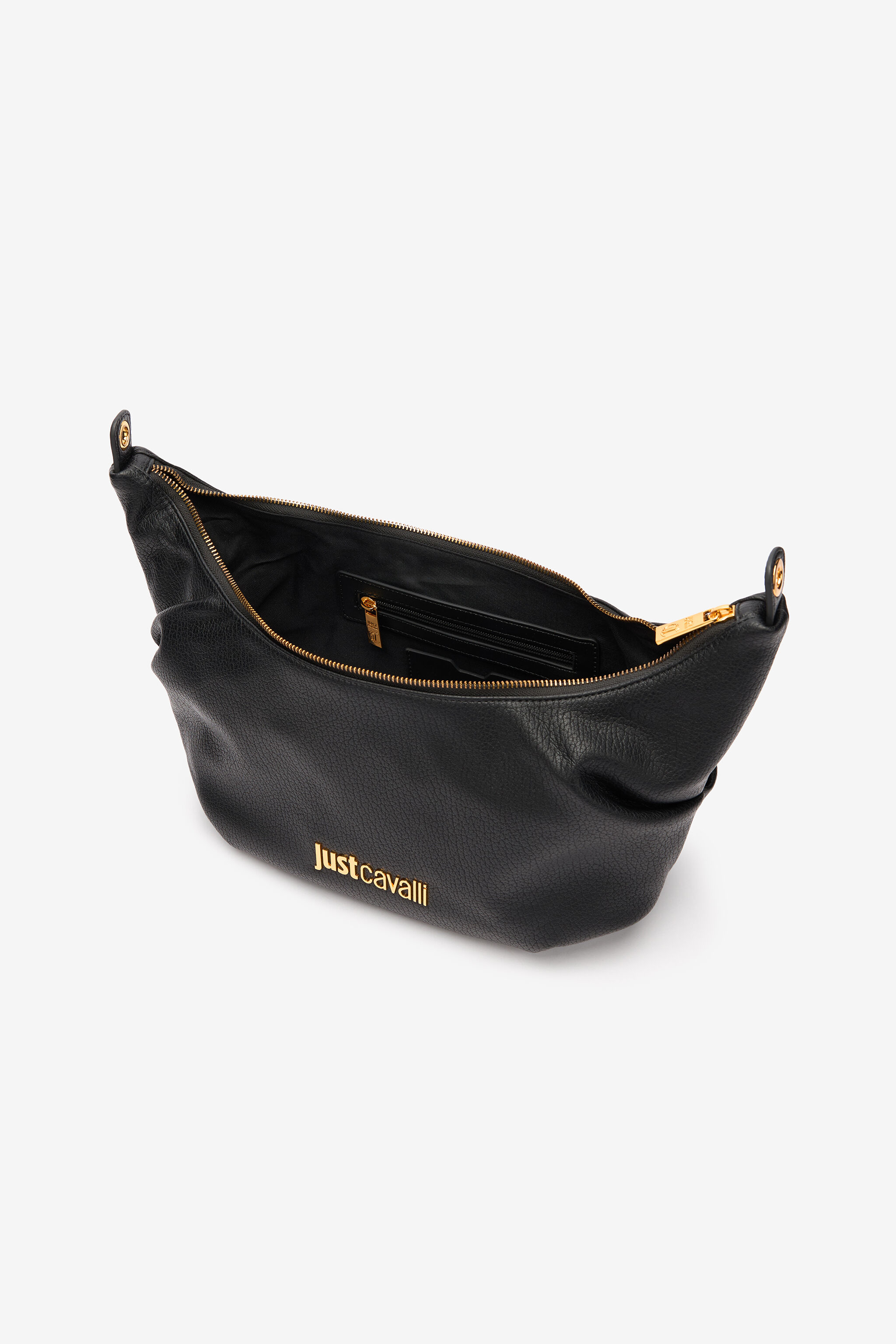 JC Borsa Hobo Morbida Con Logo BLACK UFB059-UF428