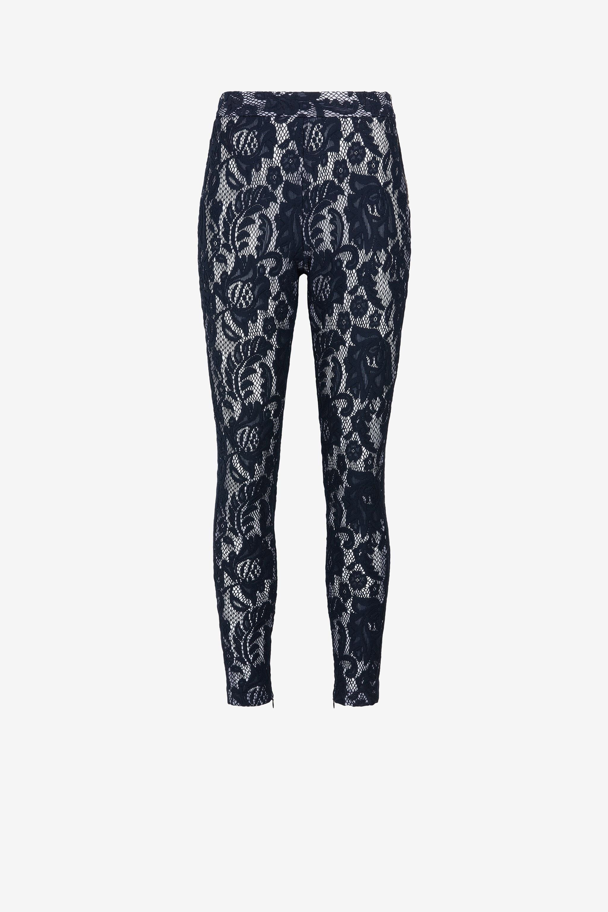 JC Just Cavalli Lace Trousers 524-524 GKLSCN-ISED1