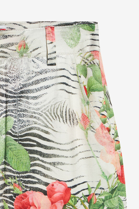 JU Hose Mit Print Mini Zebra Und Rose MULTICOLOR ZEBRA ROS UJT23C-6DO47