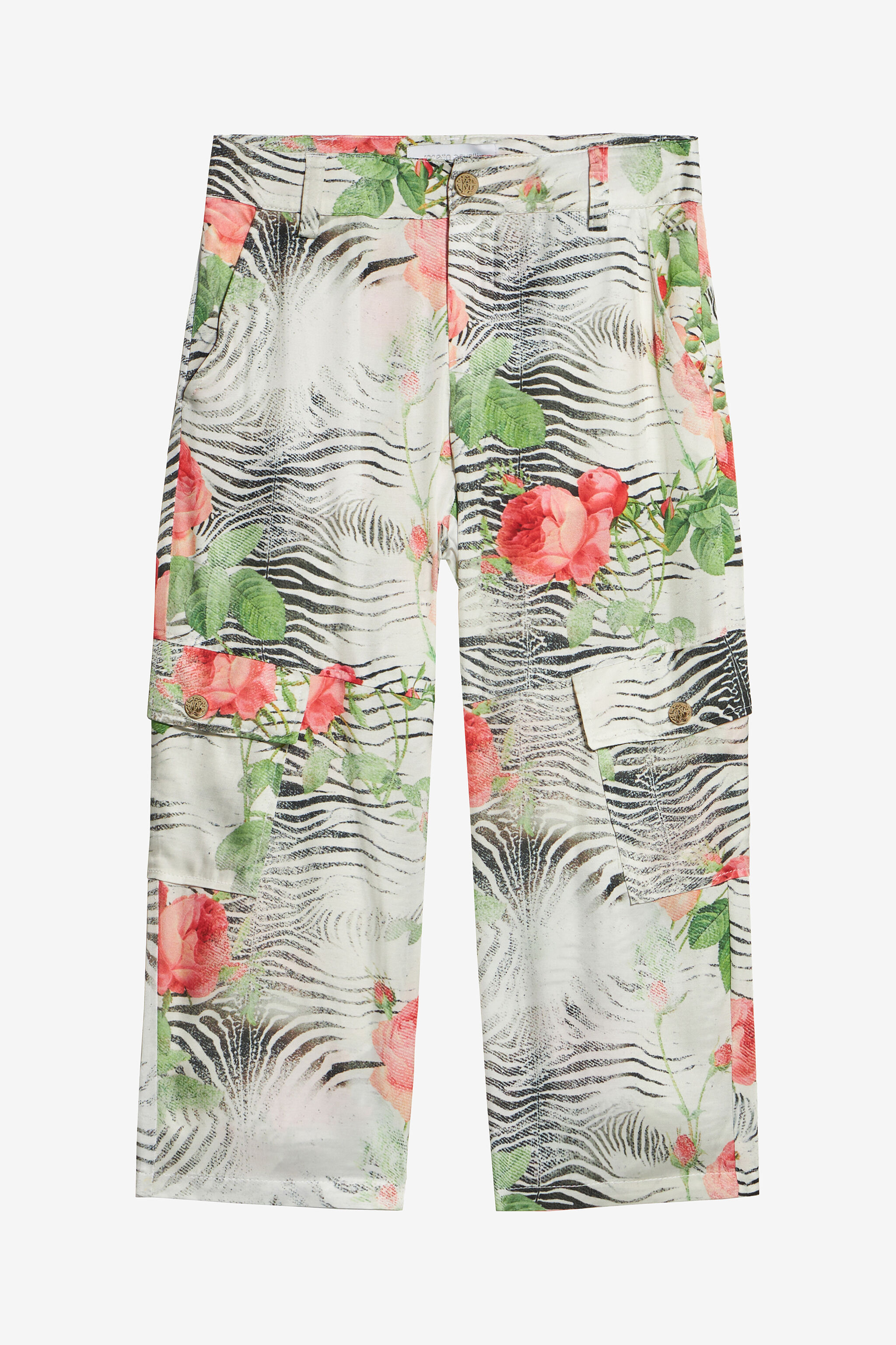 JU Hose Mit Print Mini Zebra Und Rose MULTICOLOR ZEBRA ROS UJT23C-6DO47