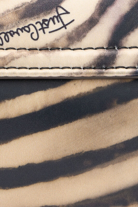 JC Sac D’épaule Avec Imprimé Tiger Skin Et Logo Marron clair UFB100-UF469