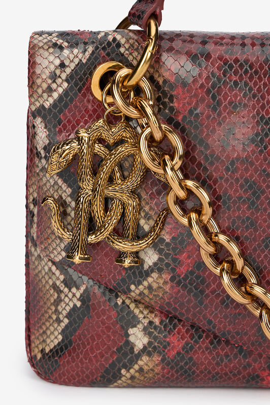 RC Bordeaux Bag with Python Print BORDEAUX VWB002-PZ666