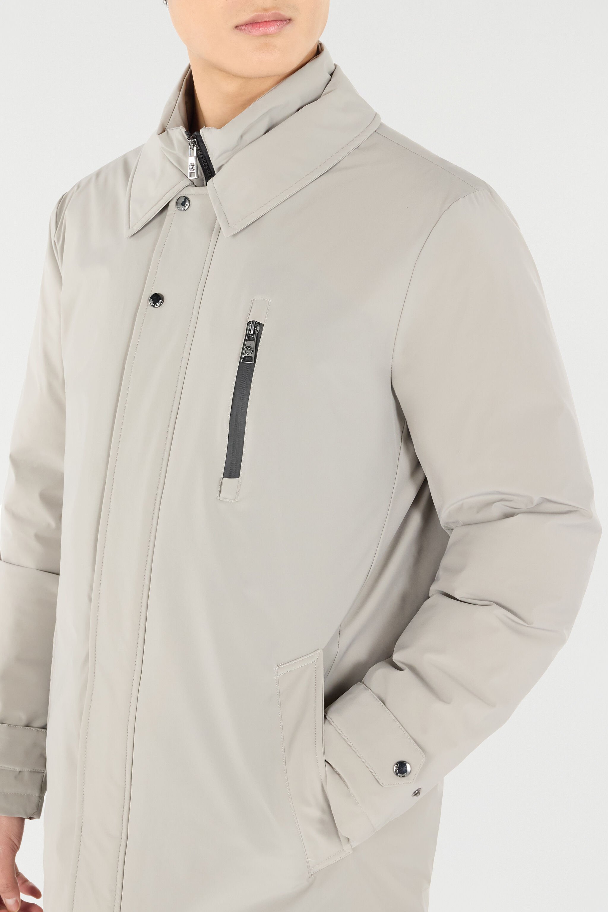 RC Abrigo gris de doble capa GREY OOT40D-SBO04