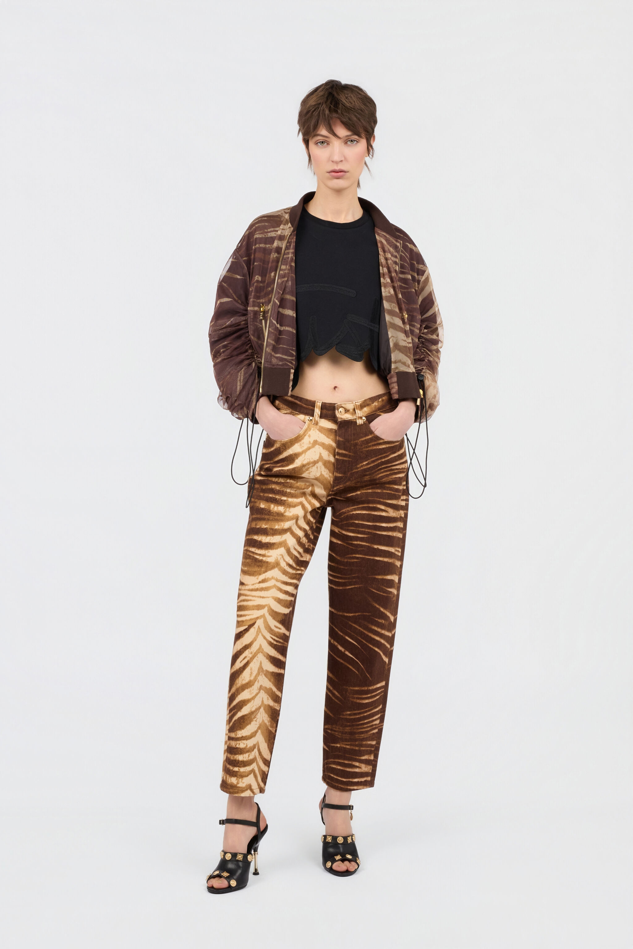 JC Jeans con Stampa Natural Barb SABBIA WFJ030-WF514