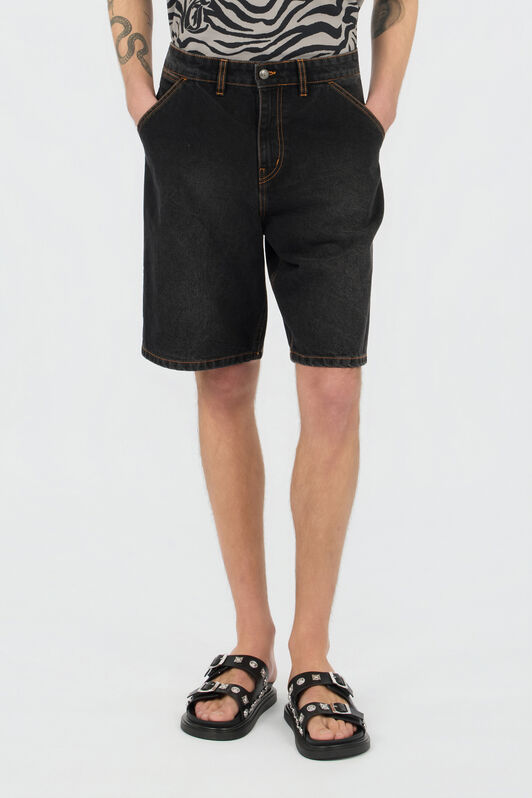 JC Bermudas De Denim Negro BLACK WFT026-WF053