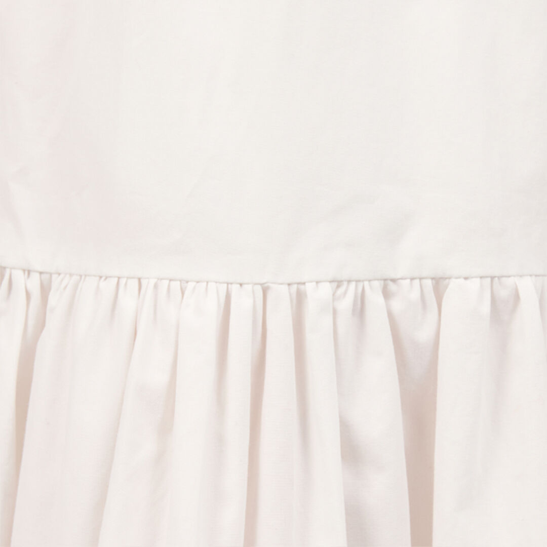 RC Skirt With Mirror Snake Monogram Charm White VKT300-CH033