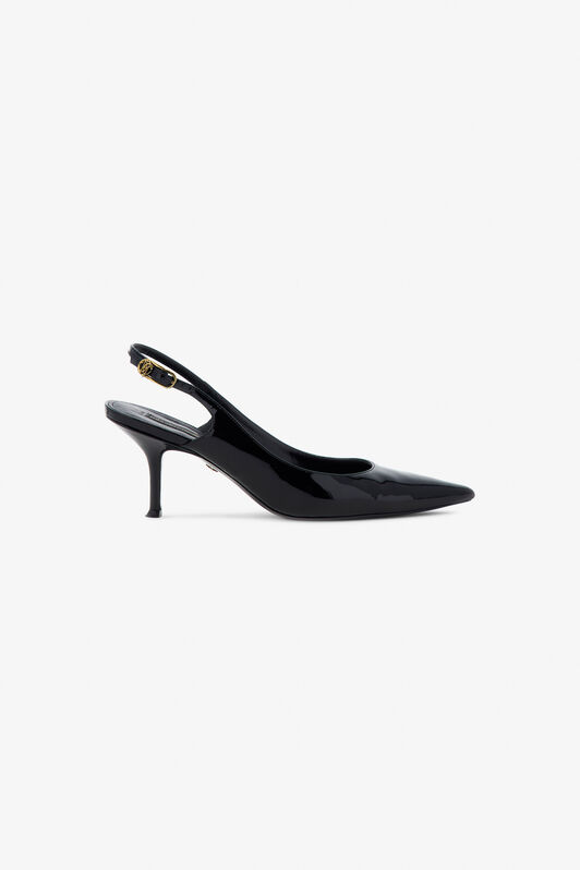 RC Décolleté Slingback in Pelle Nero TKS043-PZV00