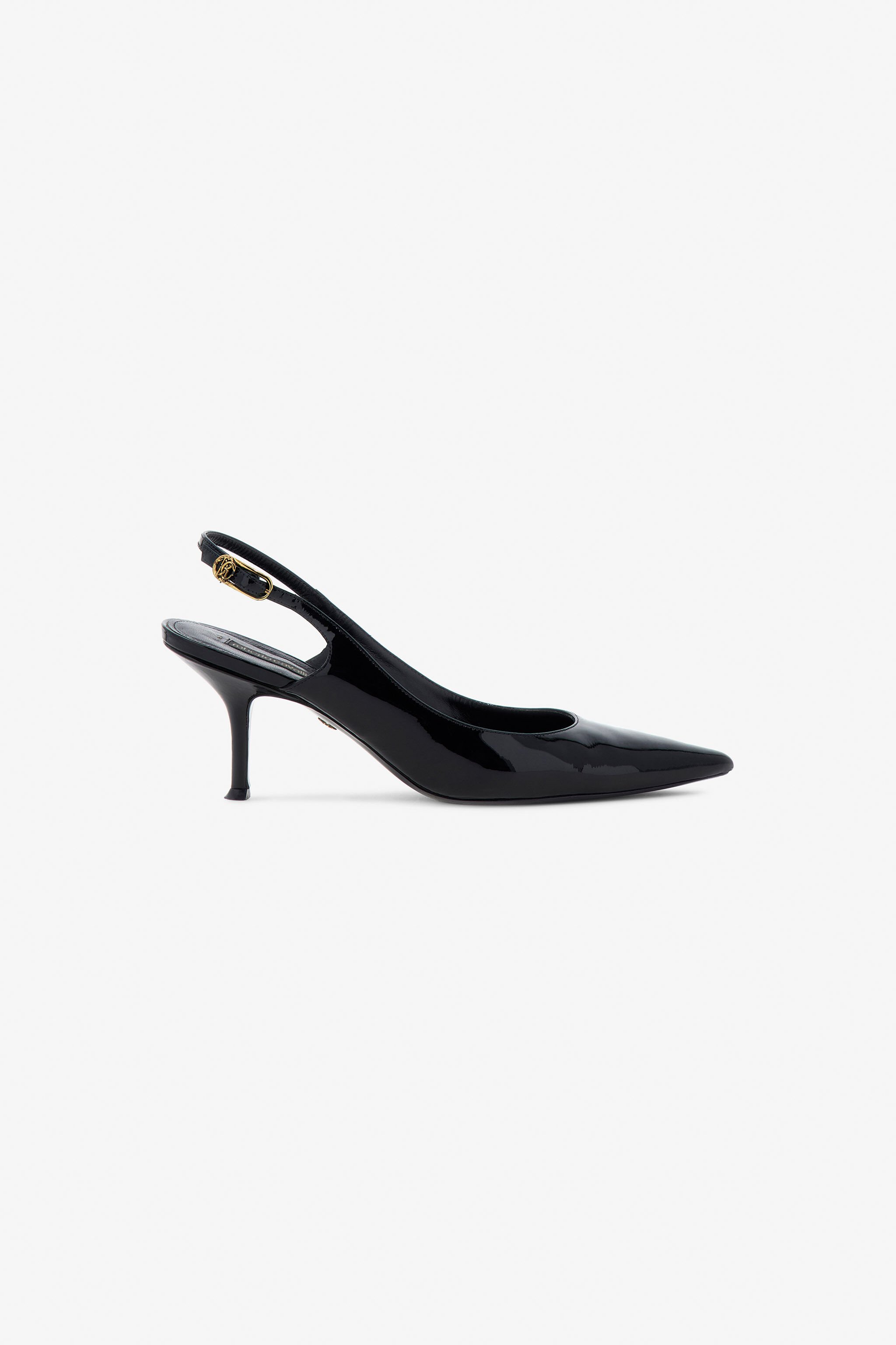 RC Décolleté Slingback in Pelle Nero TKS043-PZV00