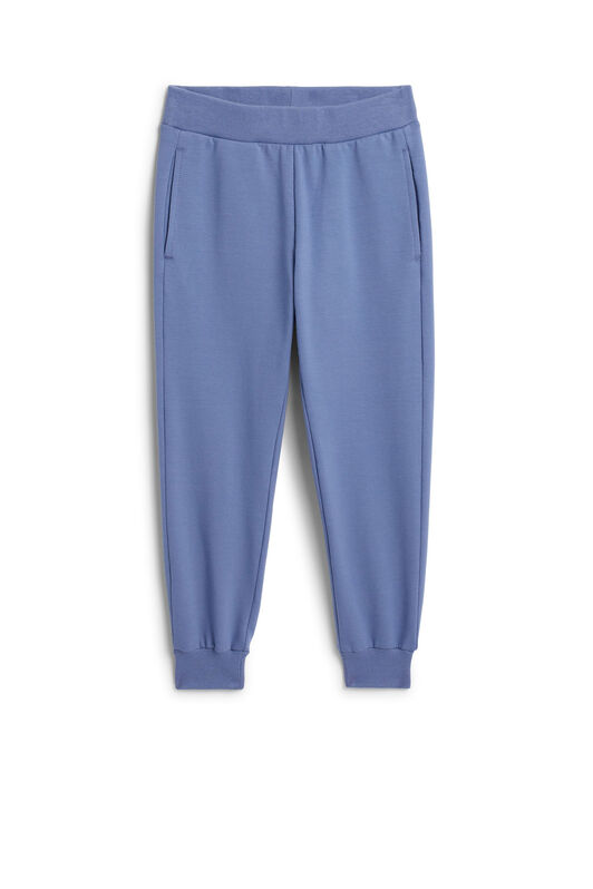JU Blue logo crest tracksuit pants DENIM/ORANGE IJT215-CF042