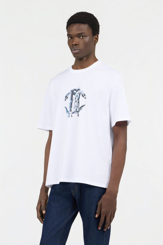 RC White T-shirt with Logo WHITE SOT60G-JD001