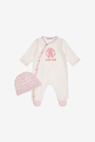 ${brand} RC Monogram embroidery babygrow set ${colorDescription} ${masterID}
