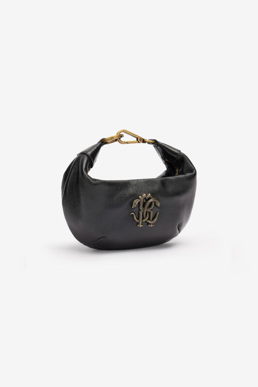 RC Borsa Hobo Con Monogram Mirror Snake Nero POB00A-PZ296