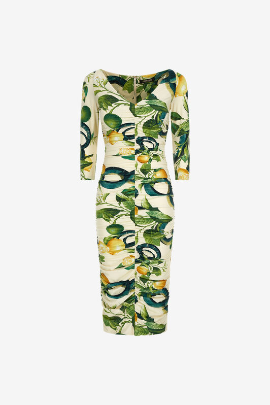 RC Lemon print Dress RC Lemon print Dress Marfil SKT133-LNI89