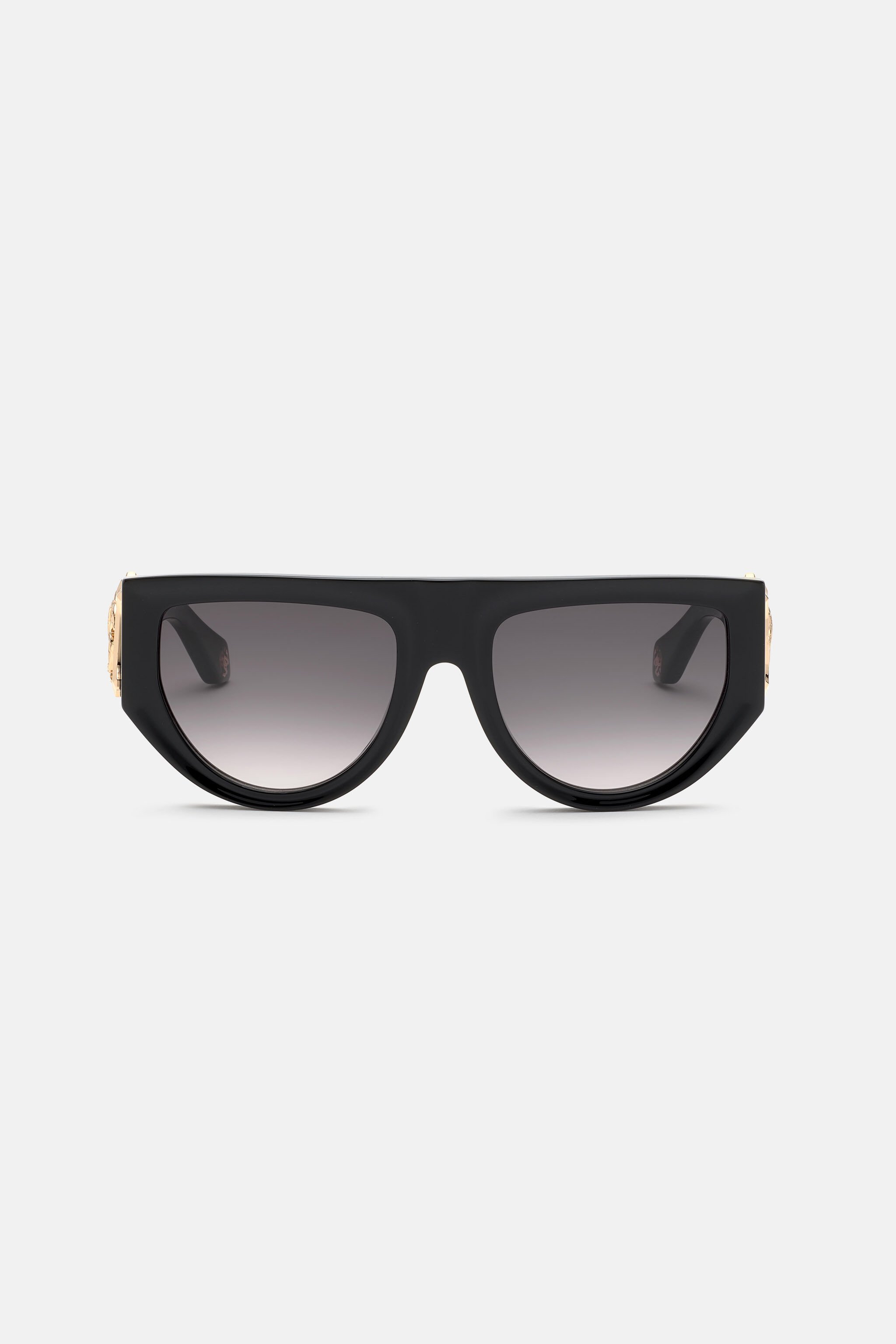 RC Sunglasses Roberto Cavalli Mirror Snake Collection Black SALD33-ID134