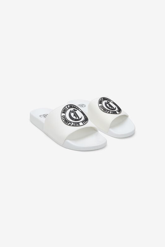 JC White Slide Sandals 003+899 SFS076-SF327