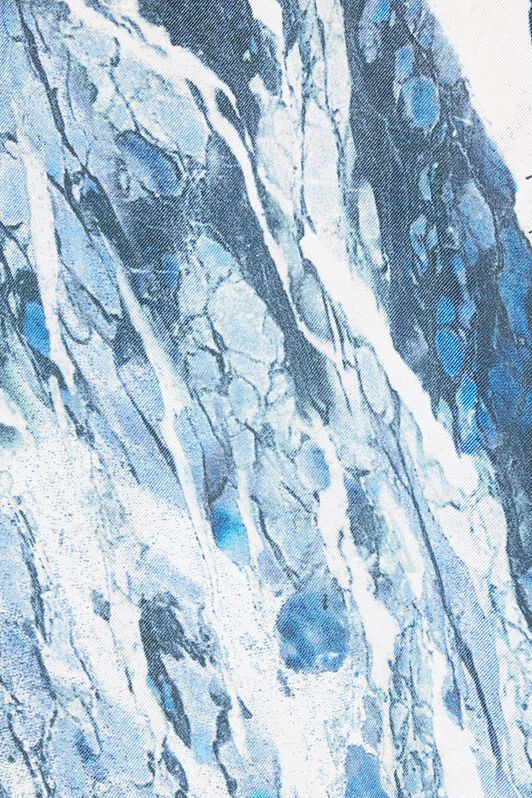 RC Marble-Print Shirt Dark blue UKT704-4QN22