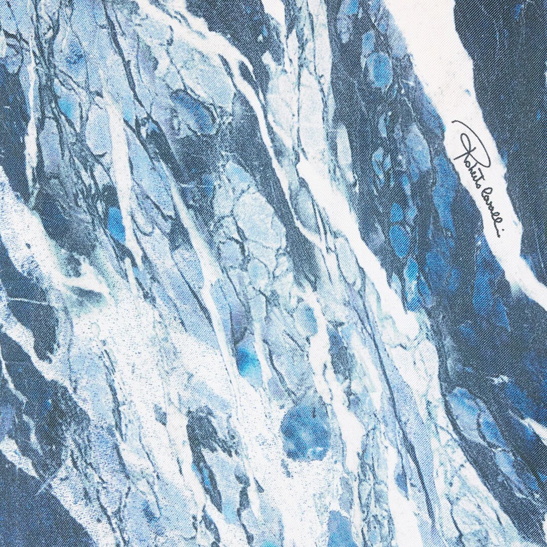 RC Marble-Print Shirt Dark blue UKT704-4QN22